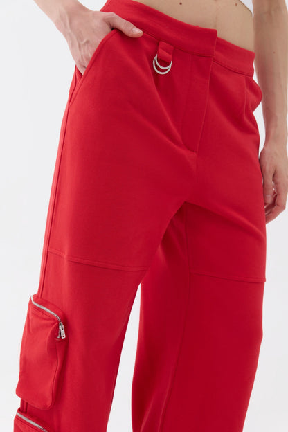 High Waist Cargo Pants