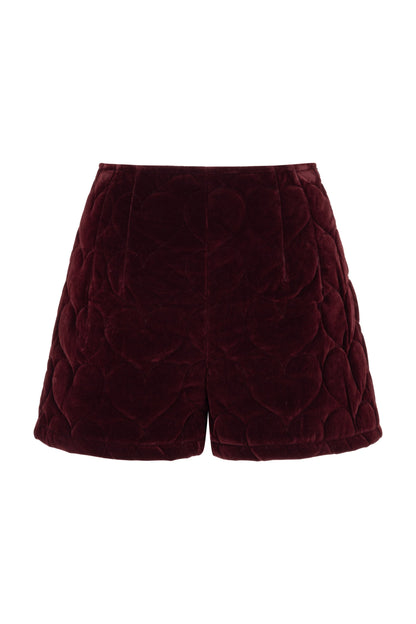 Quilted Mini Shorts