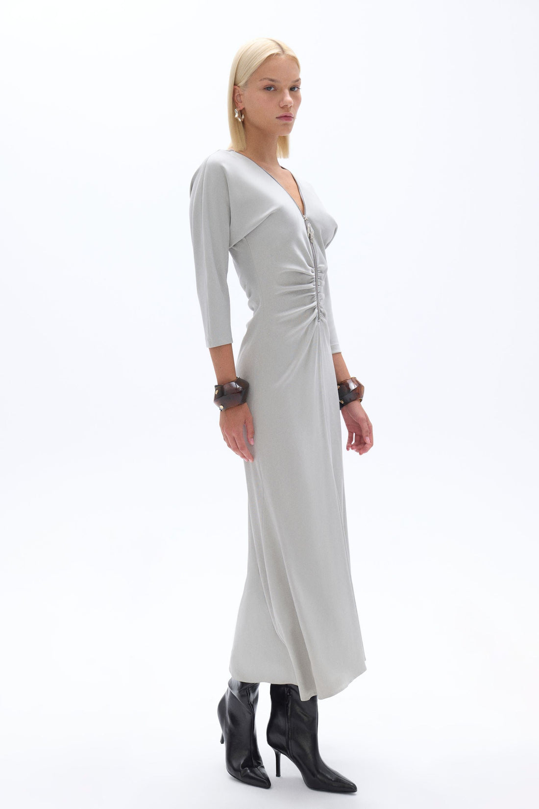 Draped Detail Dress