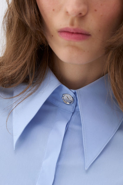 Fitted Button-Up Shirt