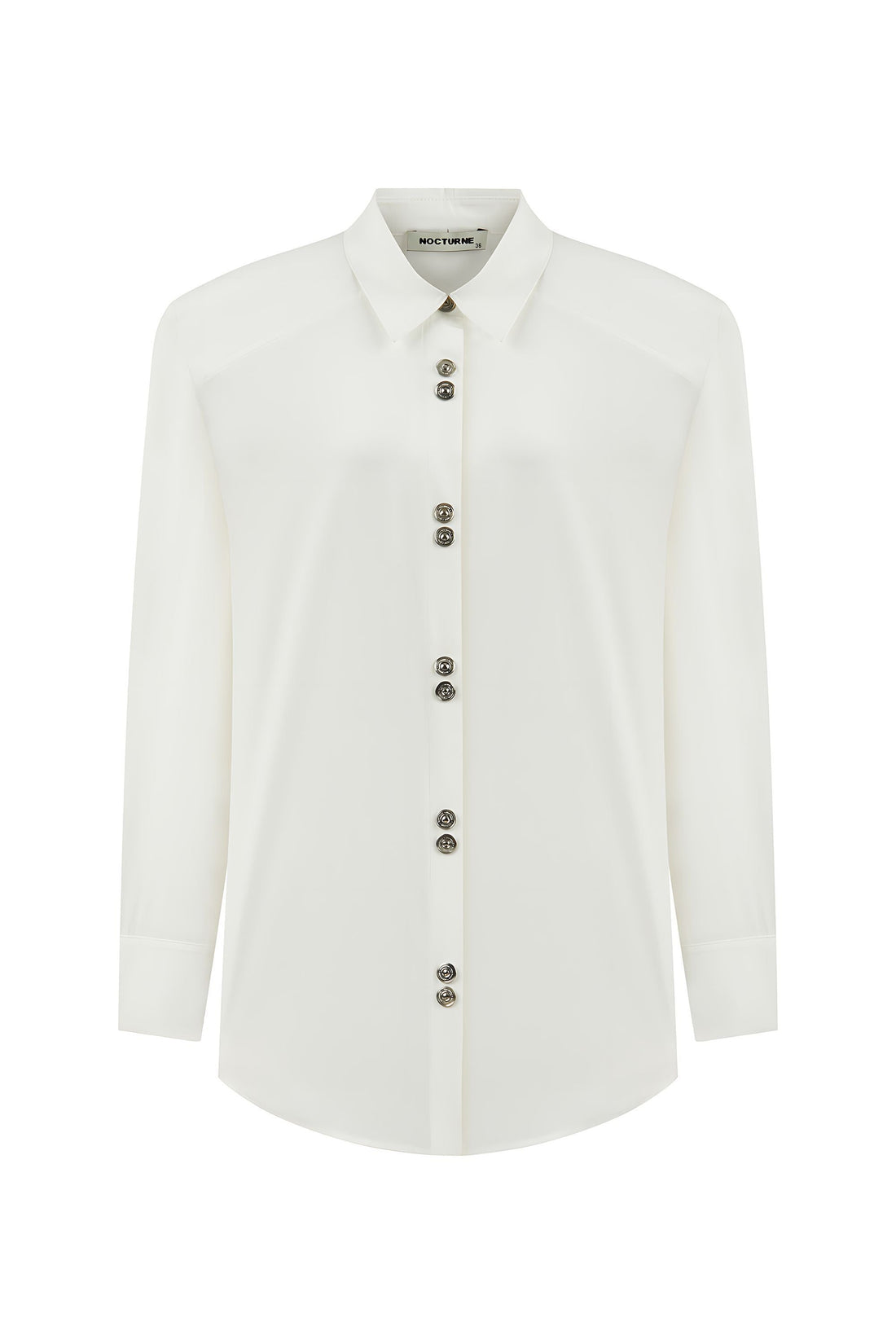 Long Sleeve Button- Up Shirt