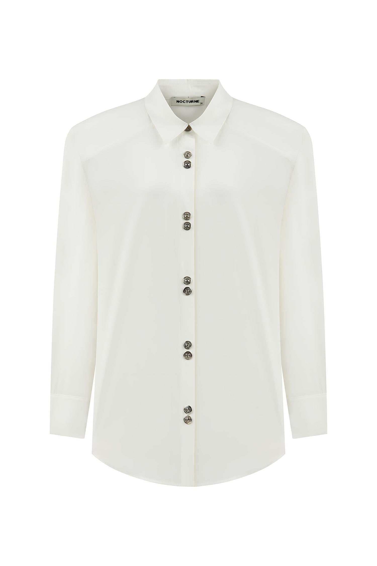 Long Sleeve Button- Up Shirt