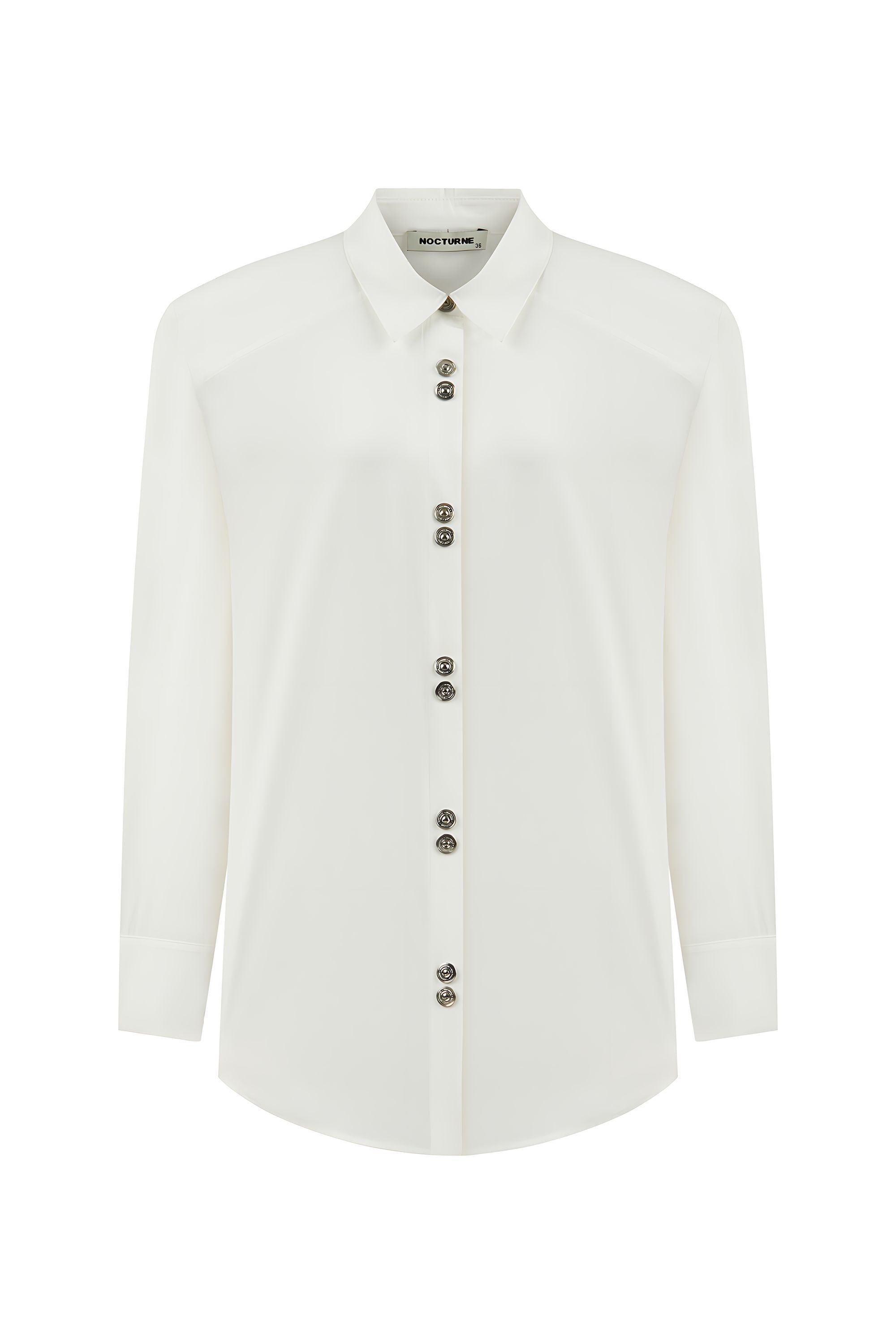 Long Sleeve Button- Up Shirt