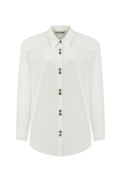 Long Sleeve Button- Up Shirt