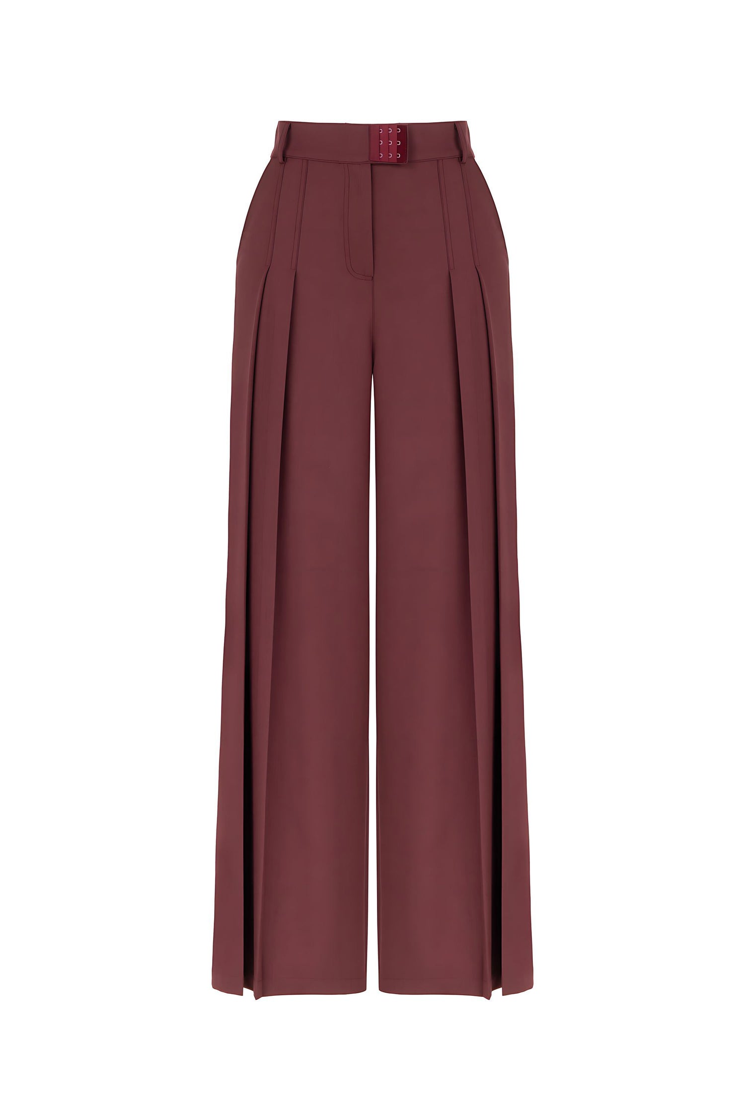 High Waist Pleated Trousers