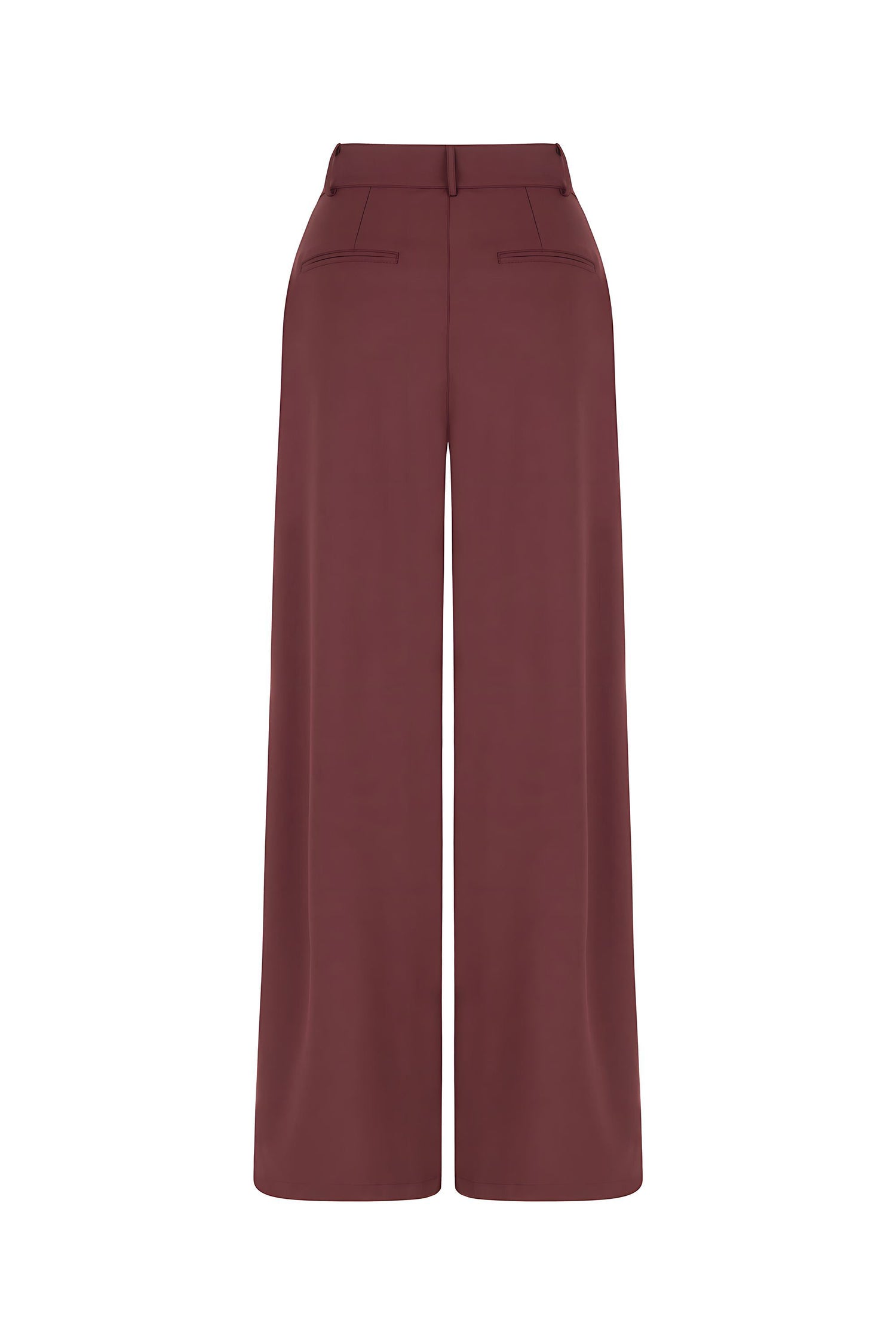 High Waist Pleated Trousers