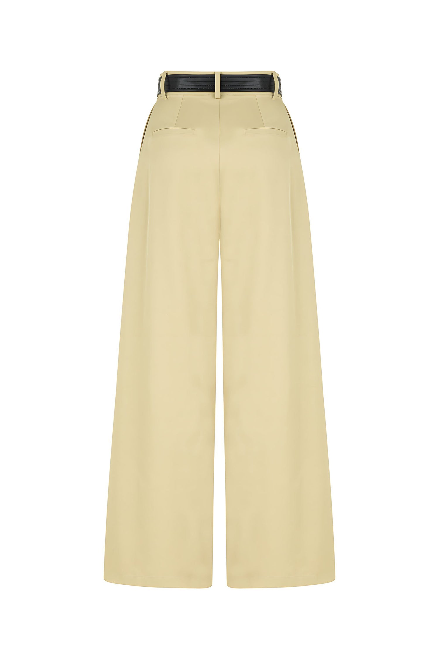 High Waist Pleated Trousers