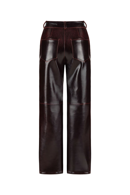 Faux Leather Pants