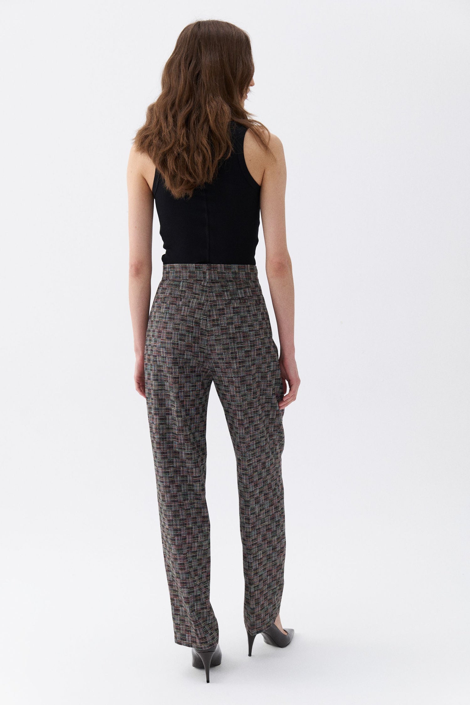 High Waist Mom Fit Pants