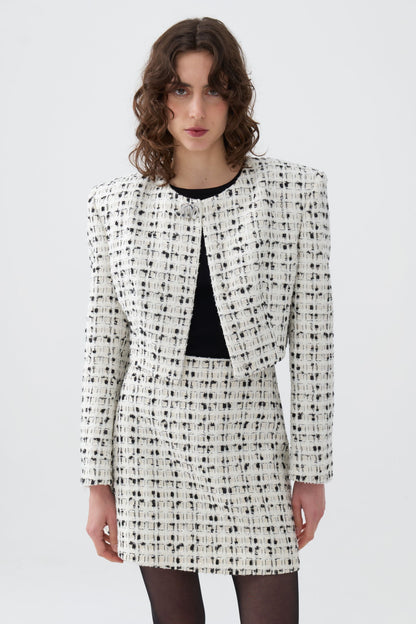 Tweed Crop Jacket