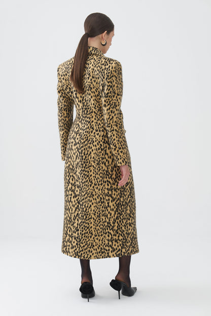 Leopard Patterned Coat