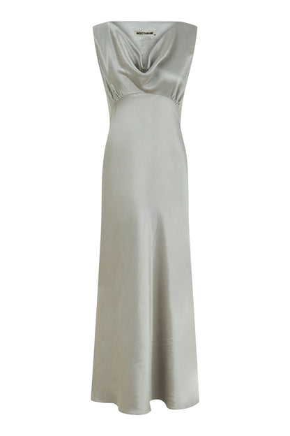 Cowl Neck Maxi Dress