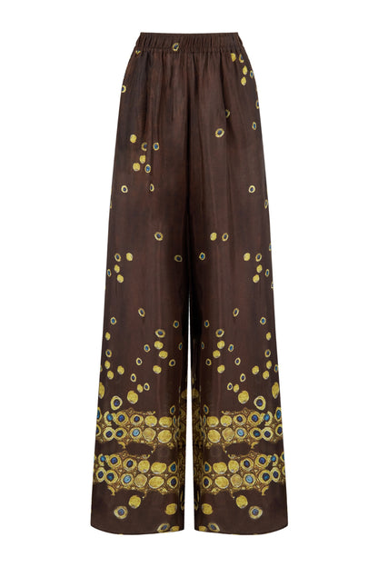 Patterned Flowing Pants