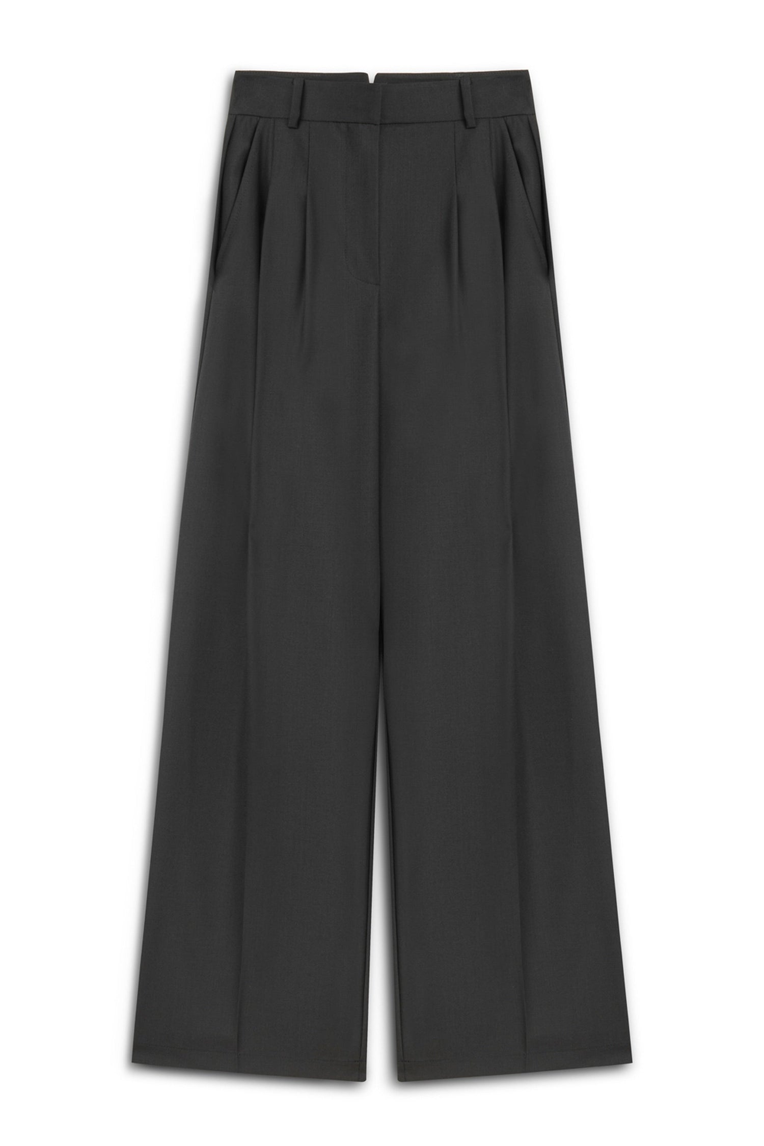 Double-Pleated Trousers