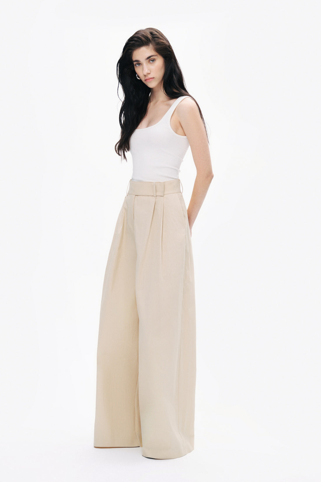 Double Pleated Trousers