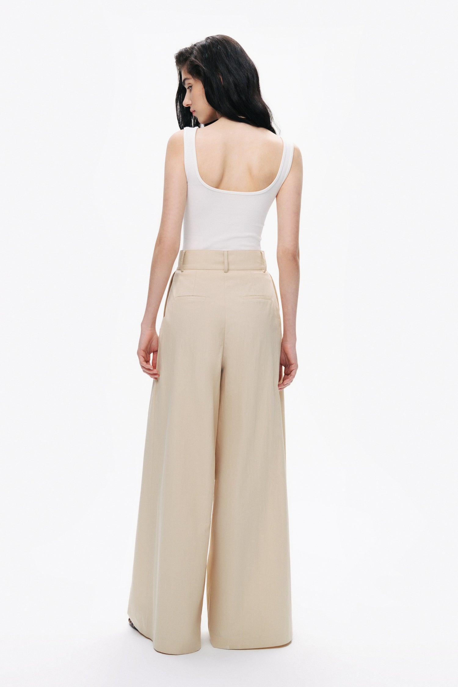 Double Pleated Trousers