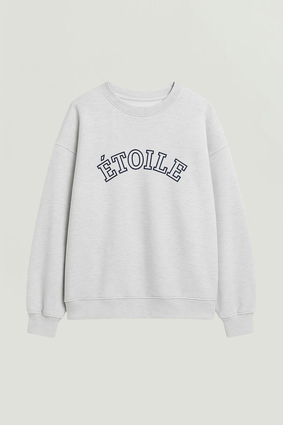 Woven Text Logo Sweatshirt