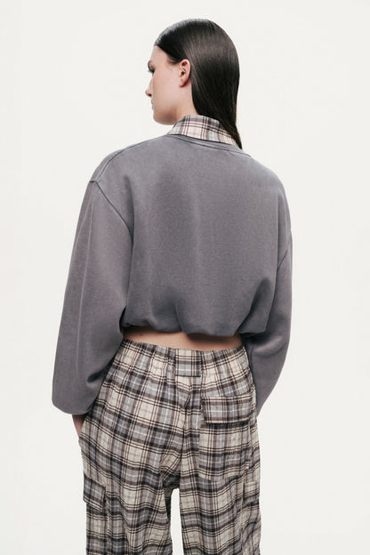Cropped Crew Sweatshirt