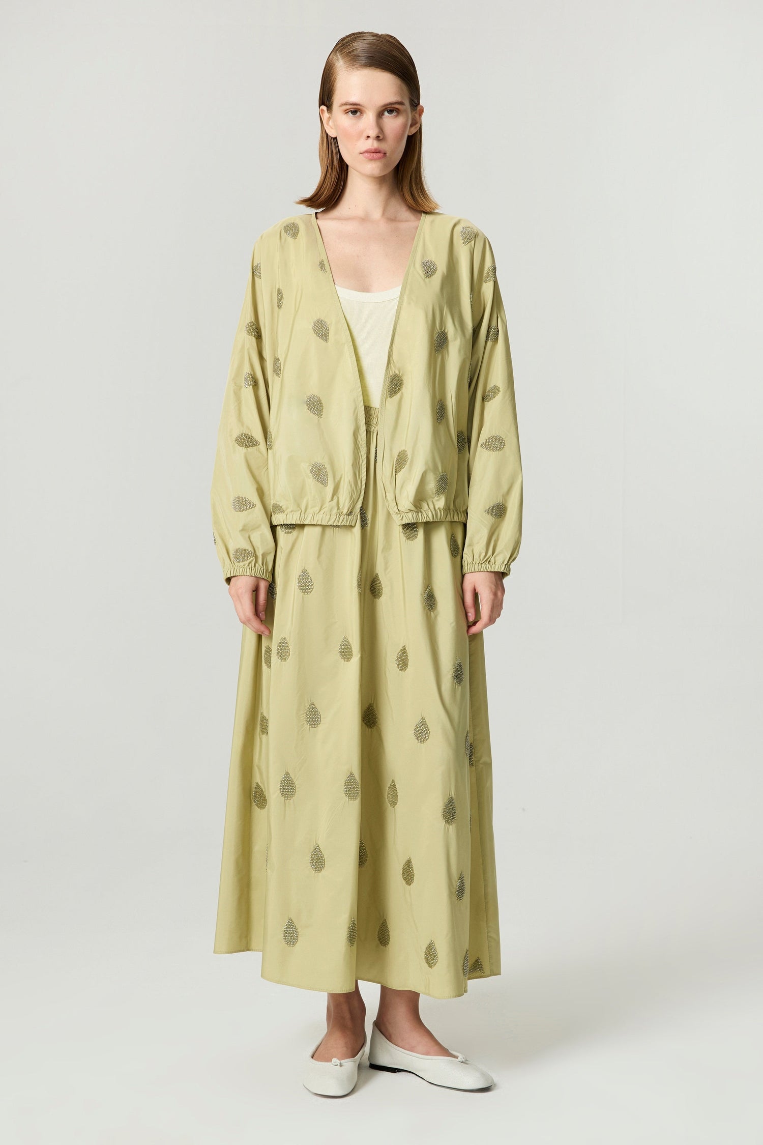 Lightweight V-Neck Printed Kimono