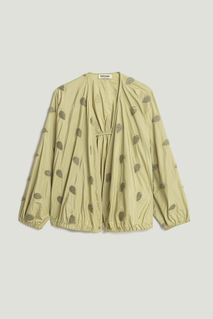 Lightweight V-Neck Printed Kimono