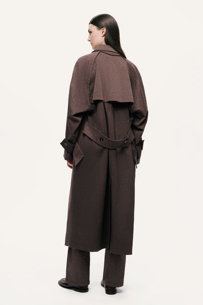 Single-Breasted Trench Coat