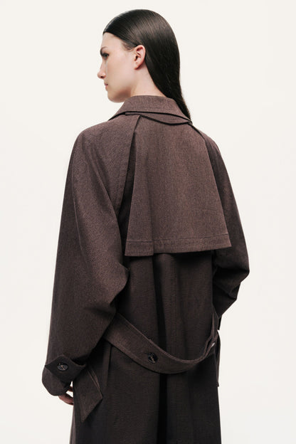 Single-Breasted Trench Coat