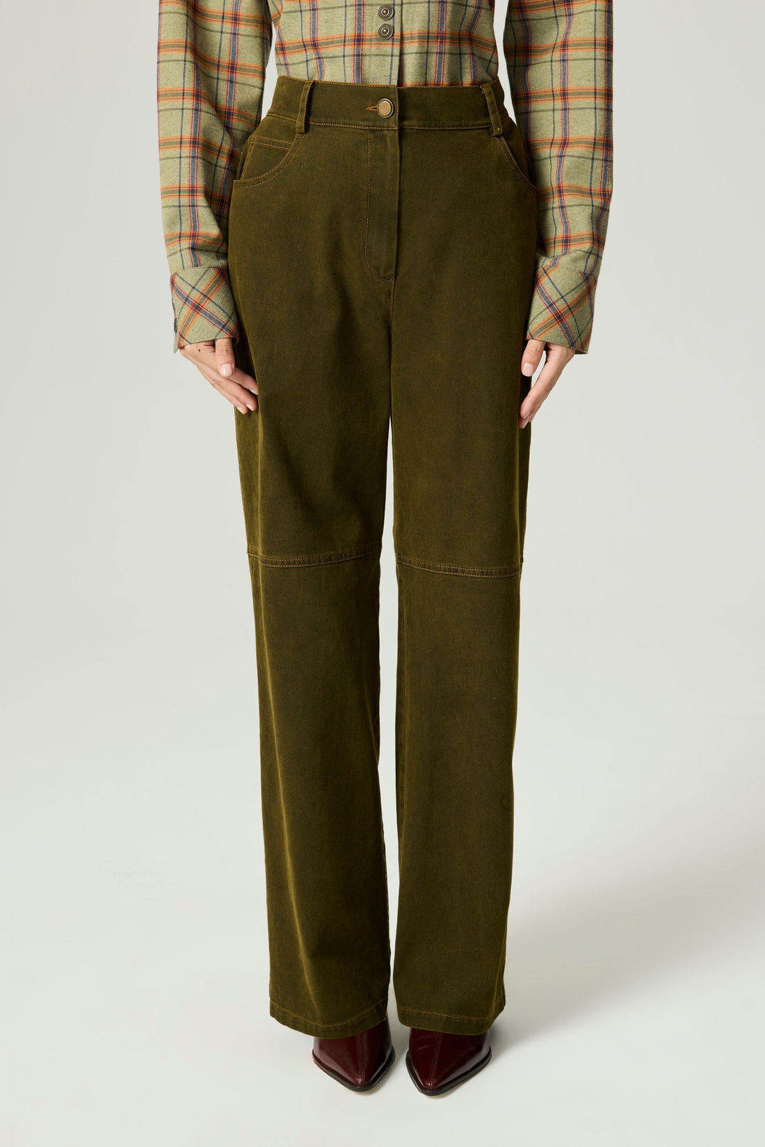 Vintage Wash Corduroy Pants