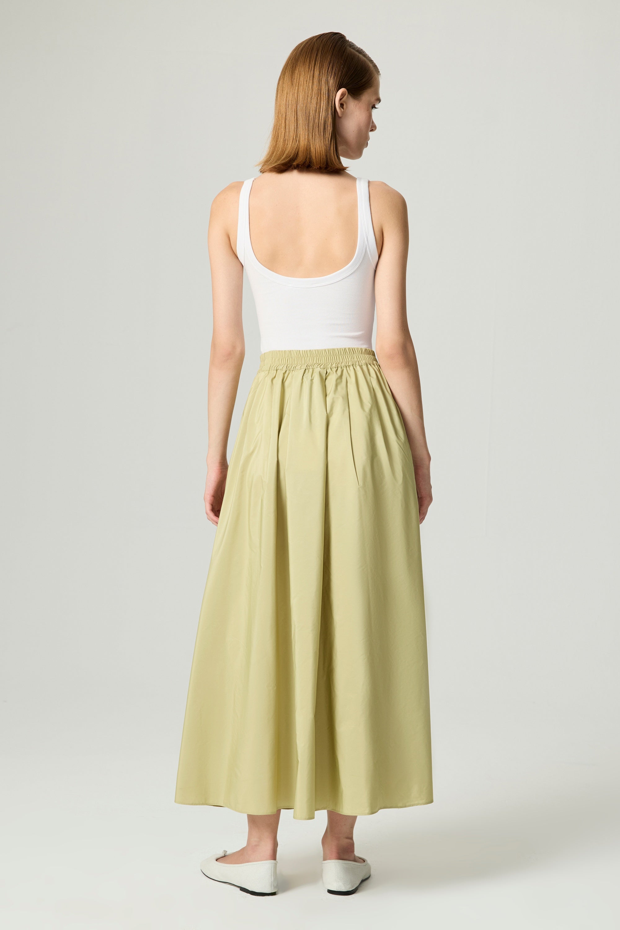 Beaded Embroidered Maxi Skirt