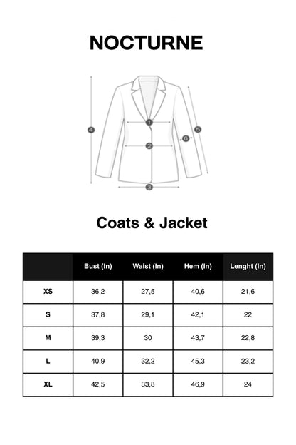 Hook-Closure Cropped Jacket