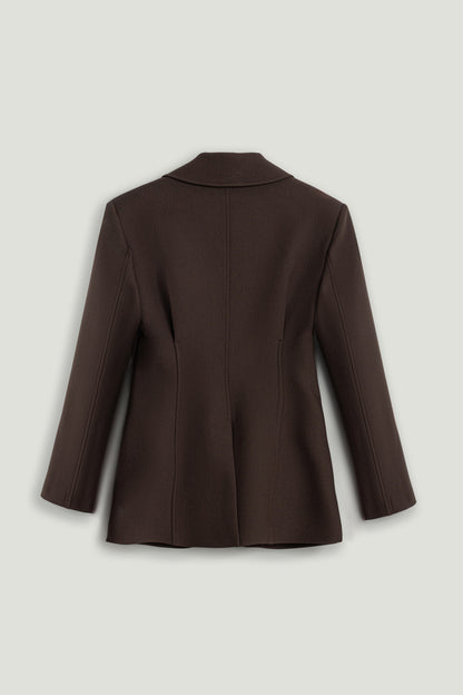 Belted Tailored Blazer