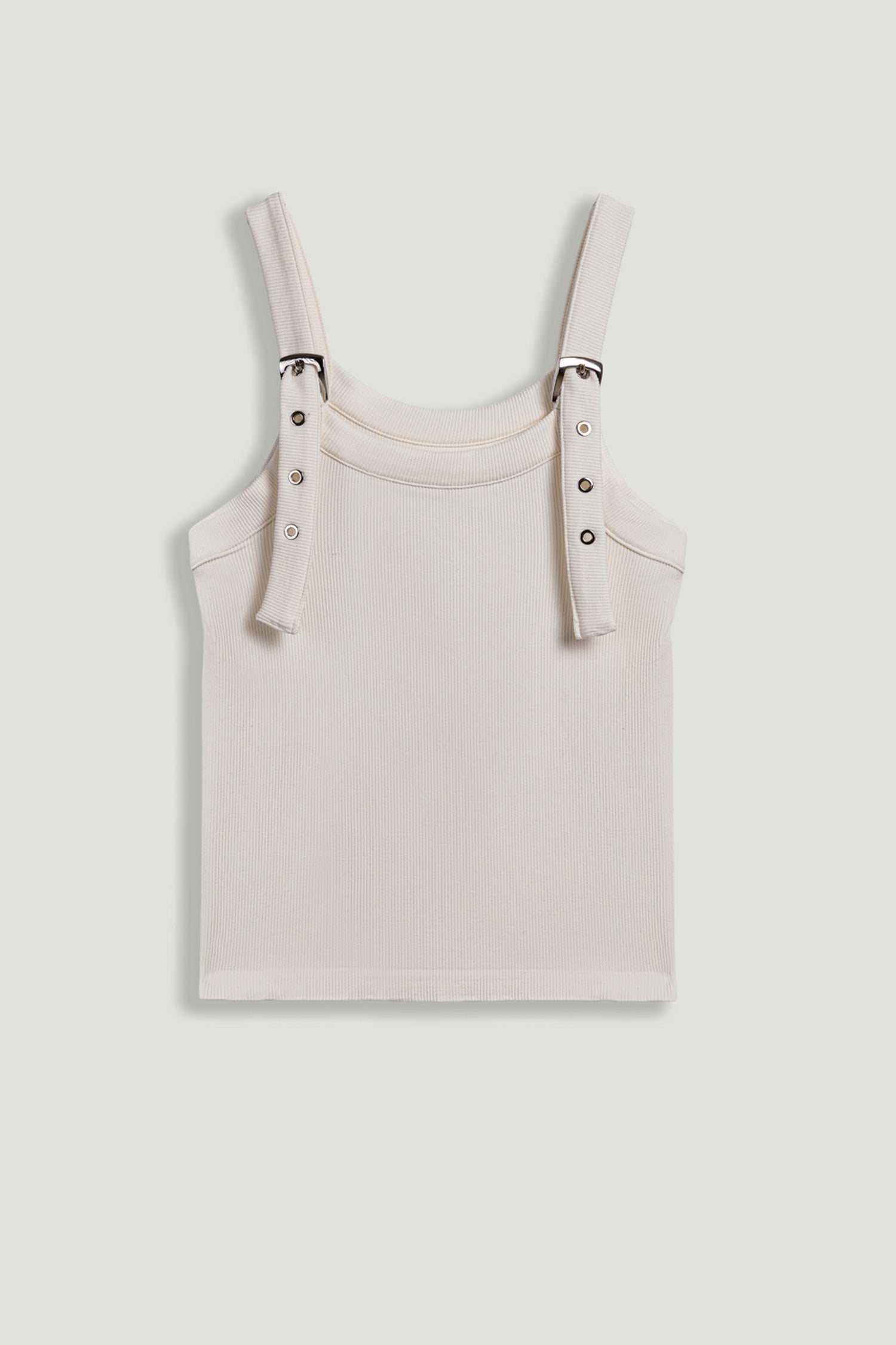 Belted Strap Crop Top