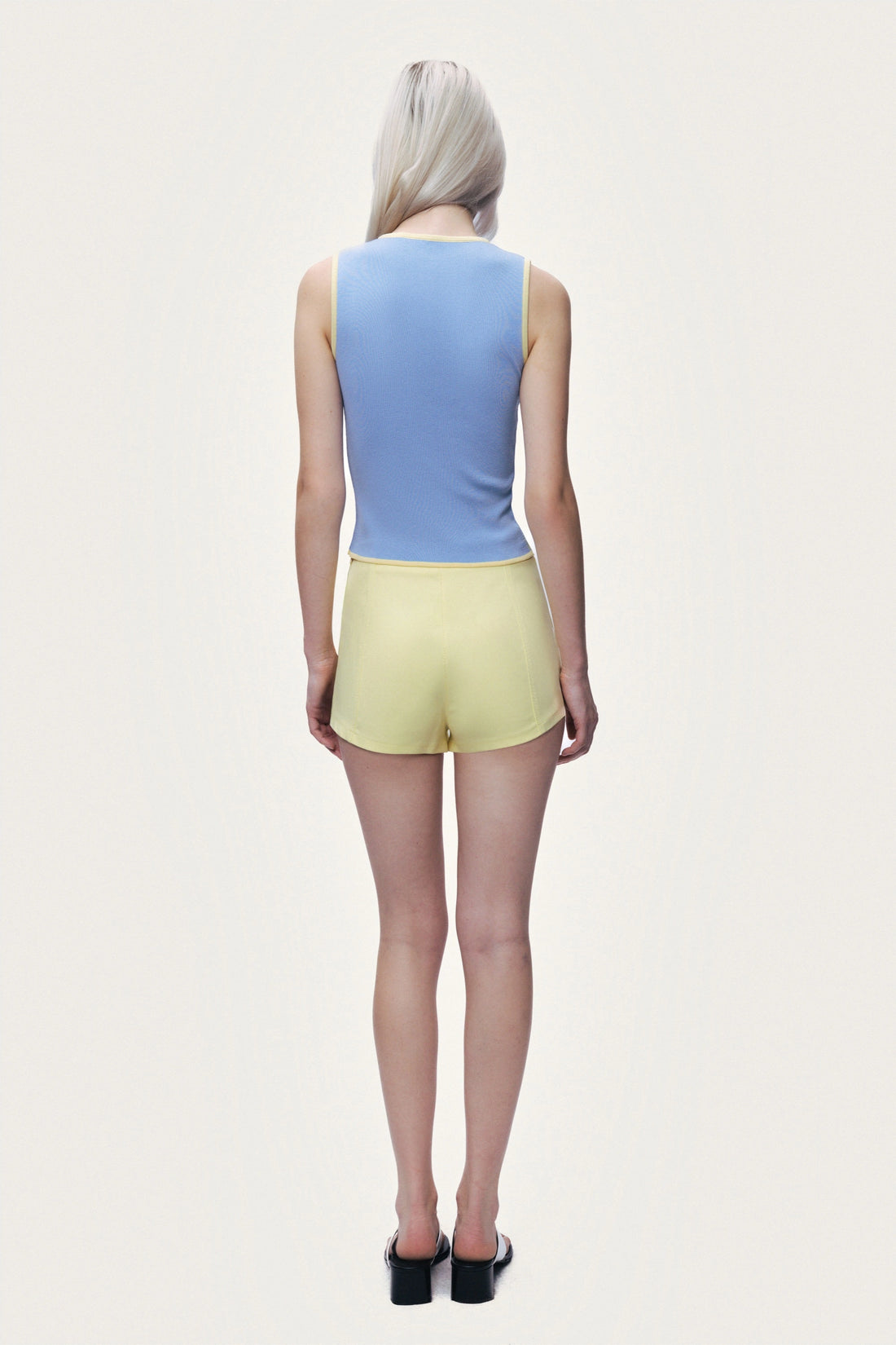 Button-Embellished Knit Top