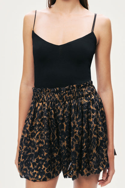 Black Strappy Knit Top