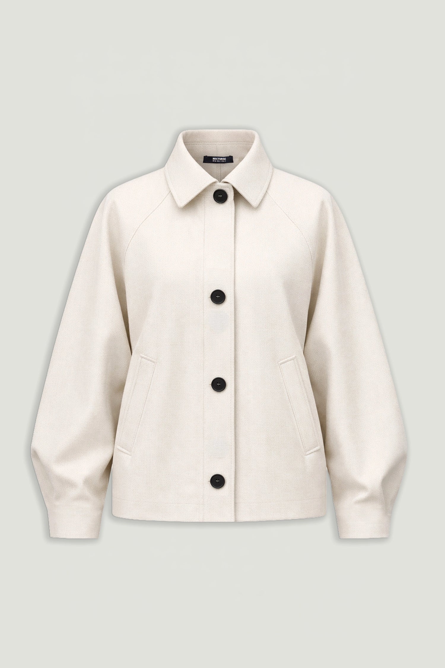 Cropped Batwing Jacket