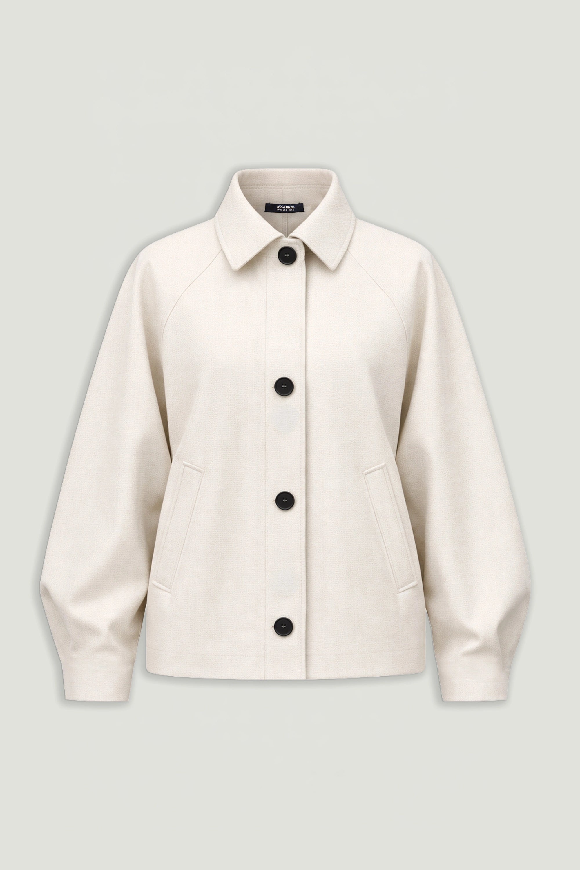 Cropped Batwing Jacket