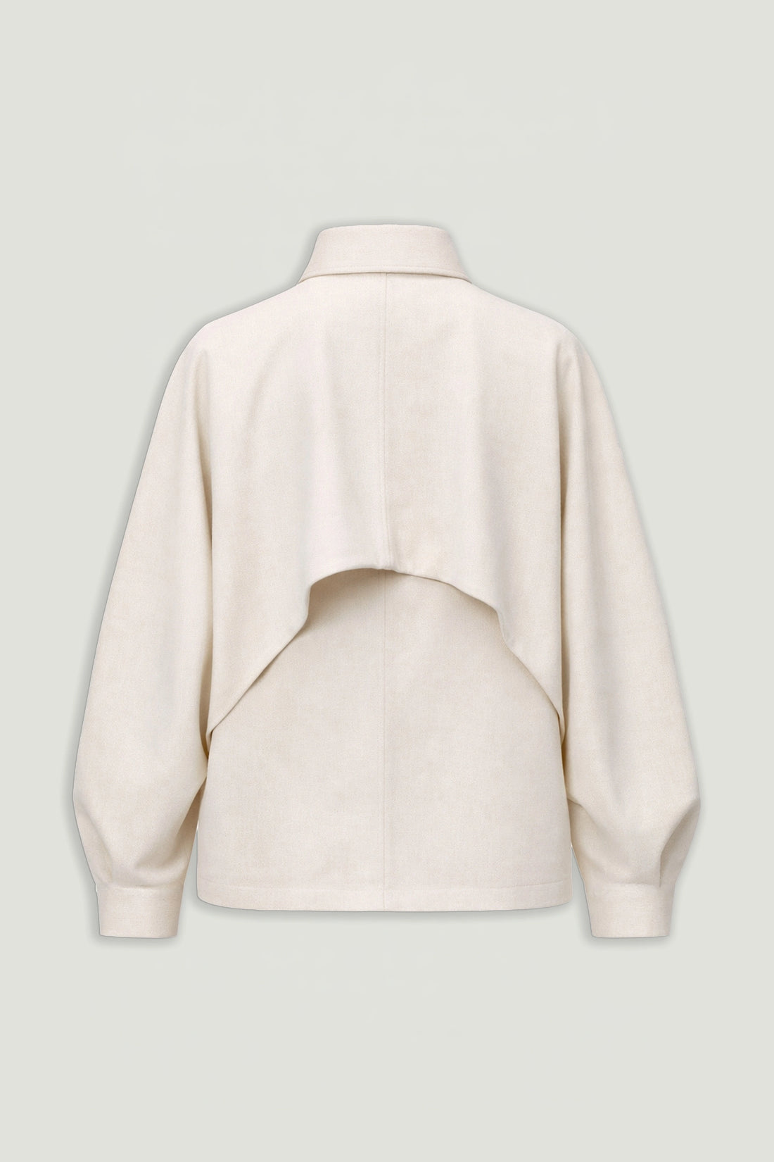 Cropped Batwing Jacket