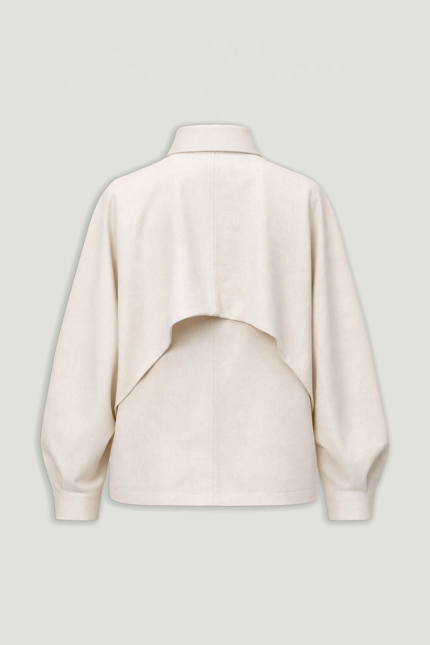 Cropped Batwing Jacket