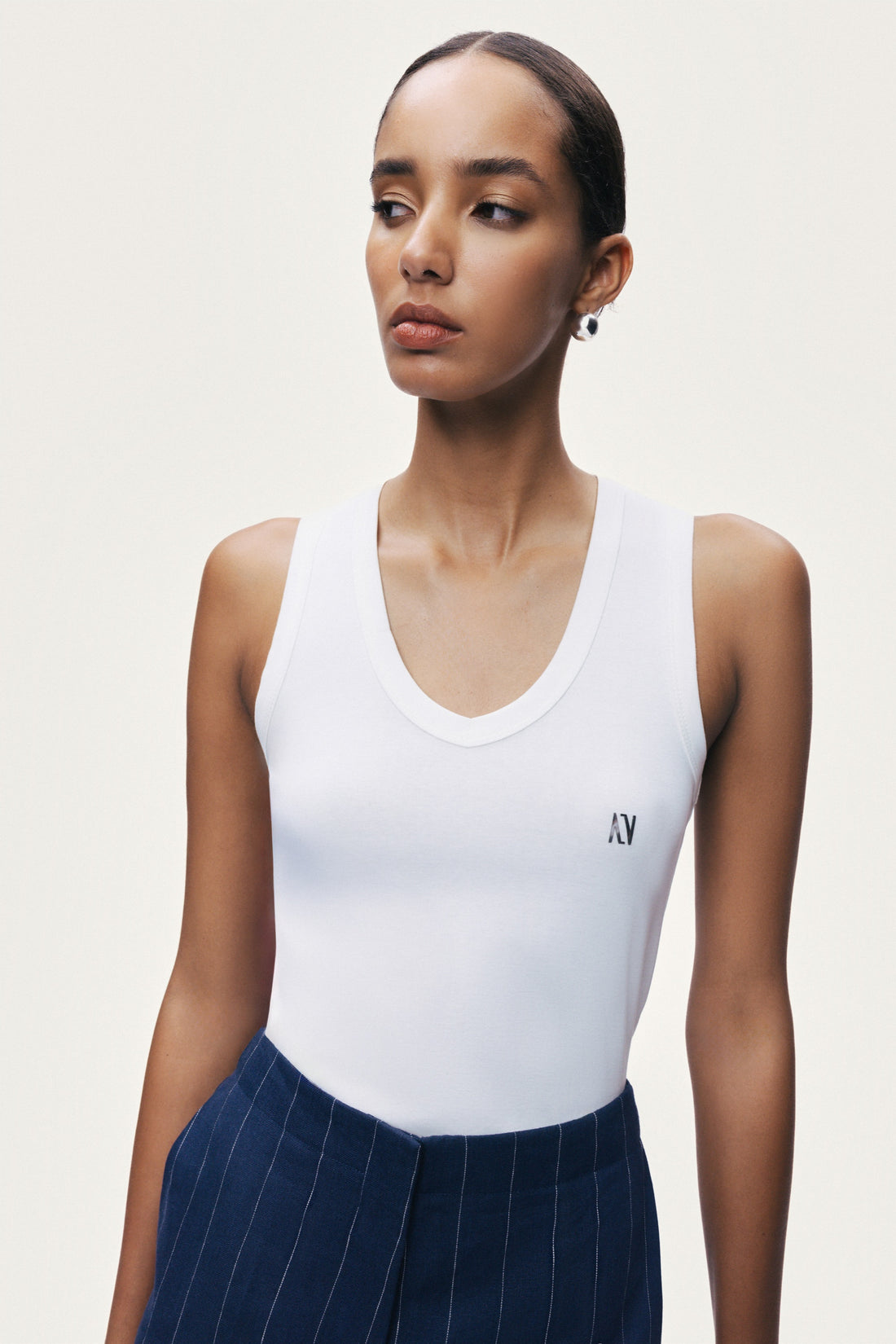 V-Neck Sleeveless T-Shirt