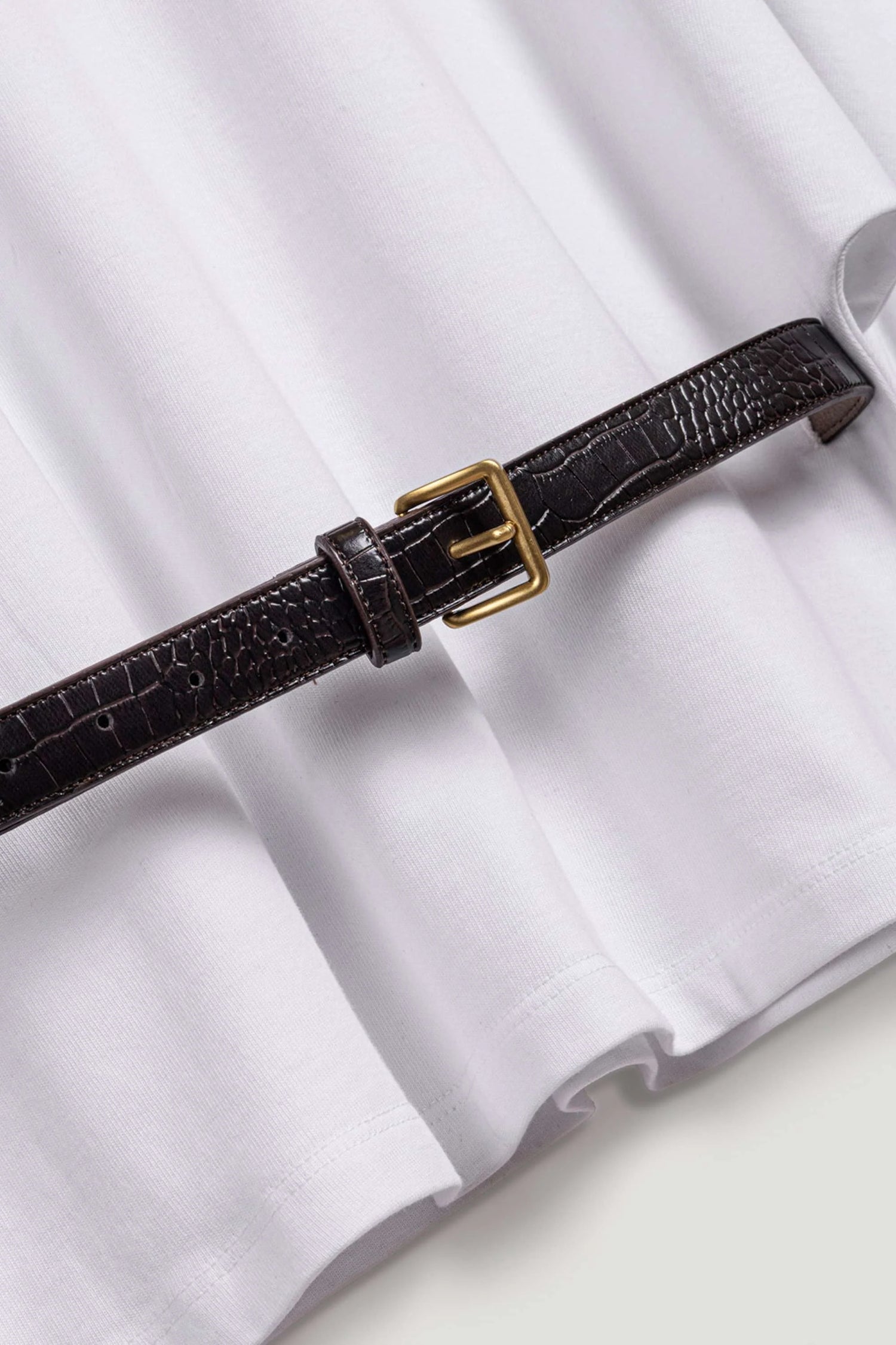 Belted Oversized T-Shirt