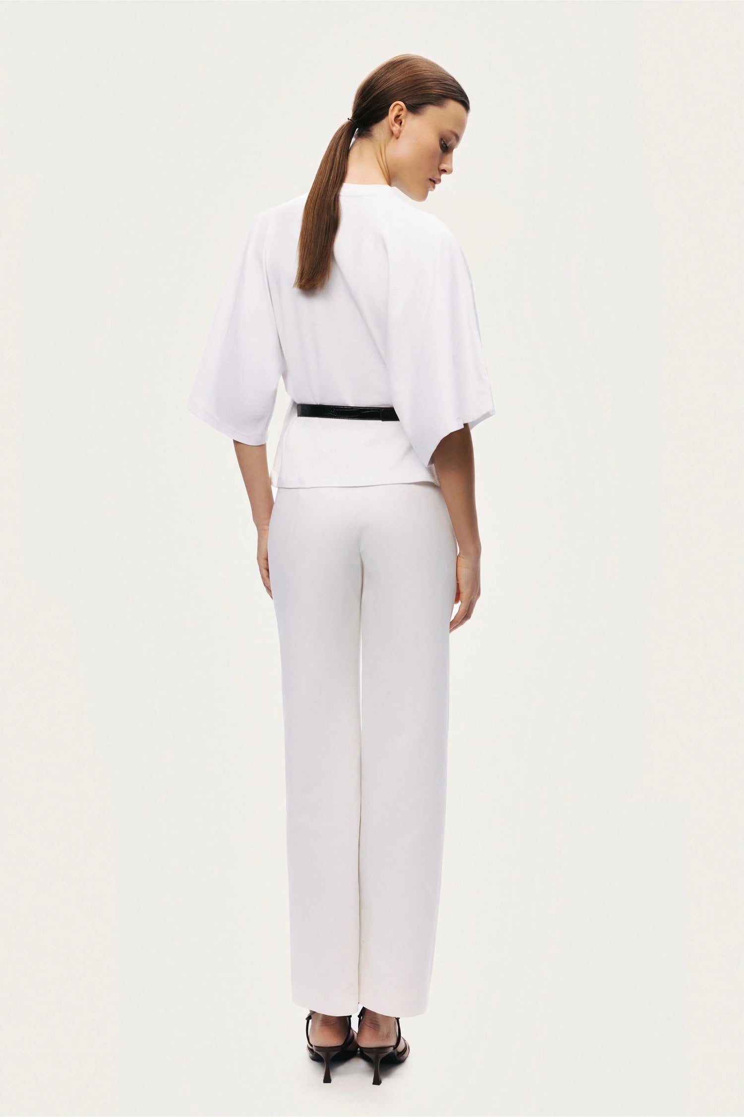 Belted Oversized T-Shirt