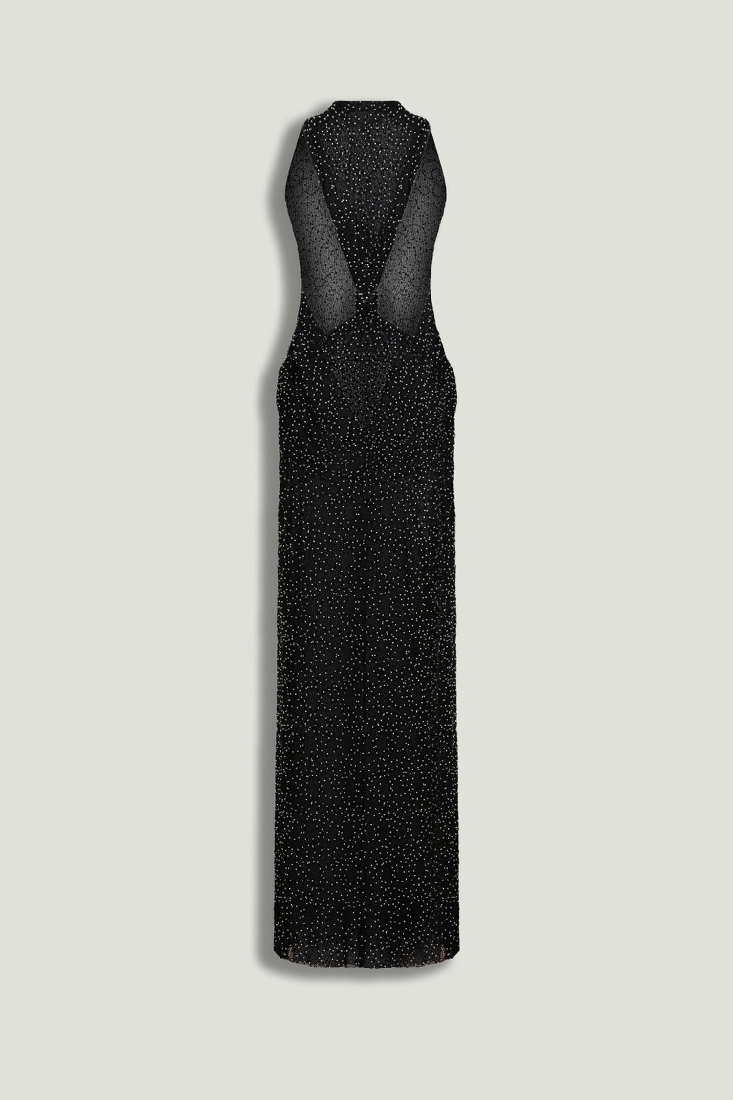 Stone Embellished Maxi Dress