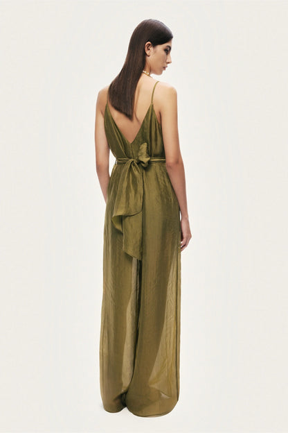 Strappy Wide-Leg Jumpsuit