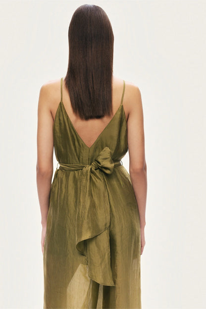 Strappy Wide-Leg Jumpsuit