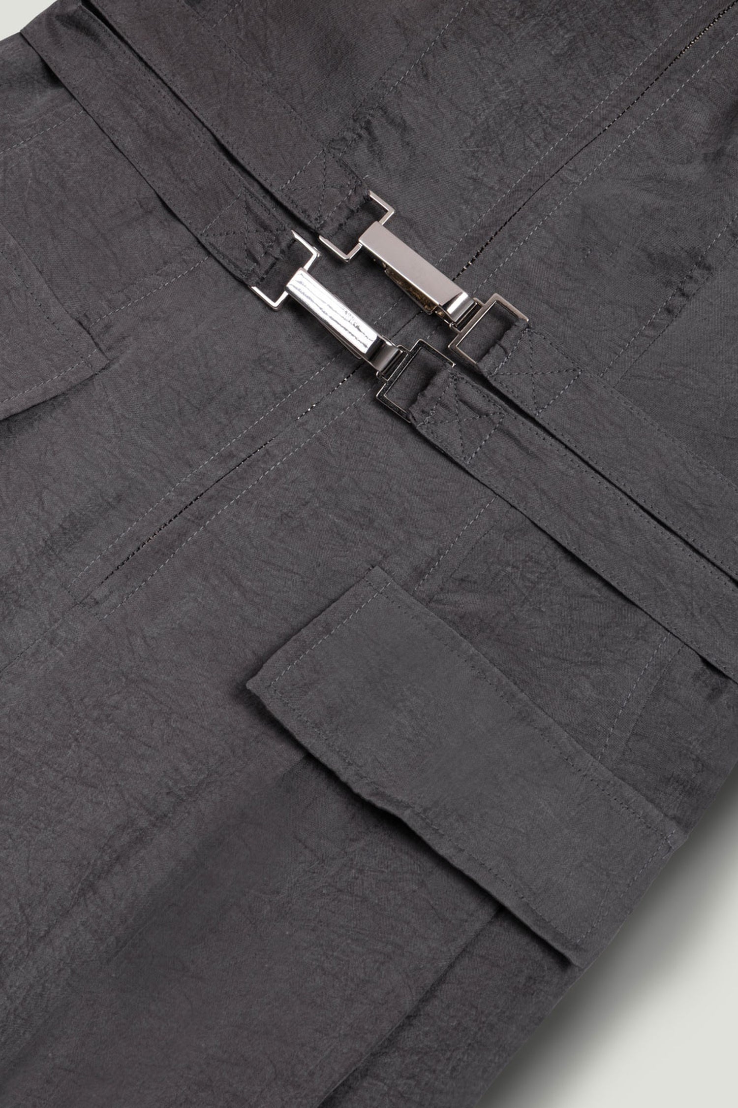 Metal Belt Detail Jumpsuit