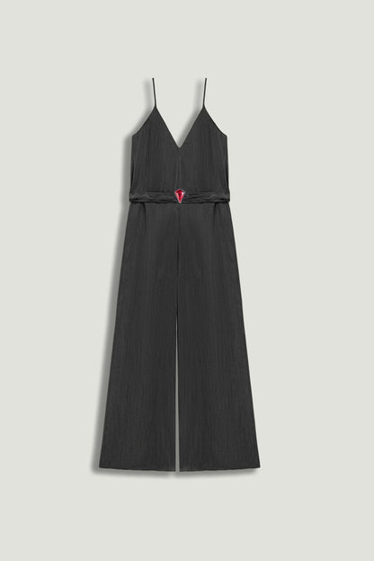 V-Neck Spaghetti Strap Jumpsuit