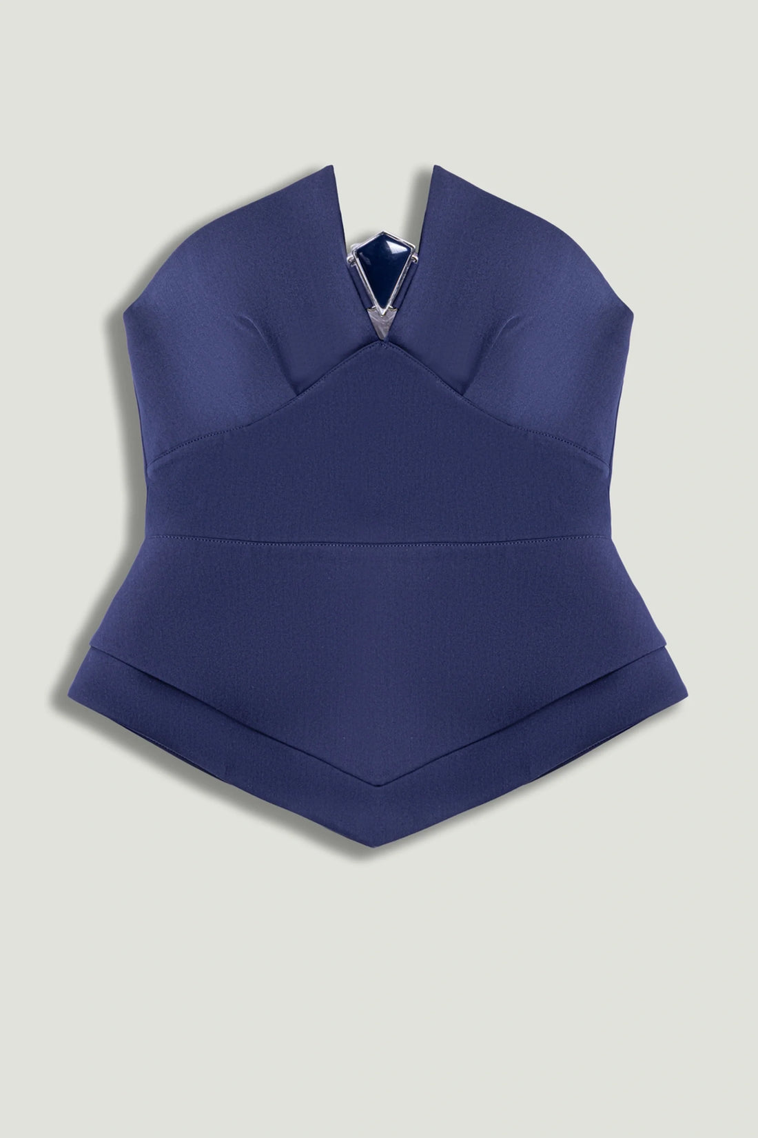 Strapless Sculpted Bustier Top