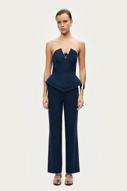 Strapless Sculpted Bustier Top