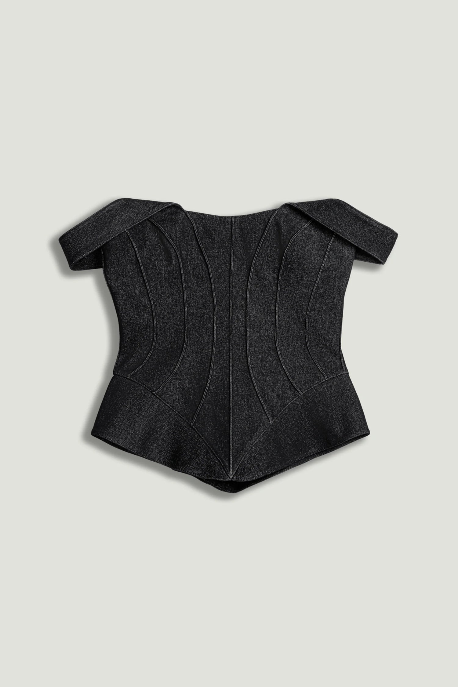 Off-Shoulder Sculpted Bustier