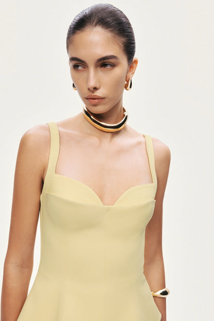Strappy Sculpted Bustier