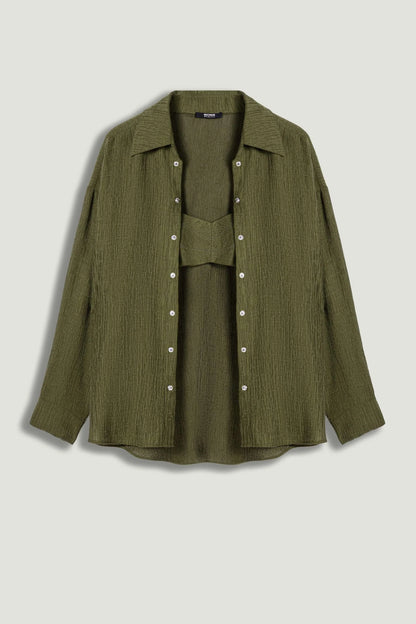 Relaxed Button-Down Shirt